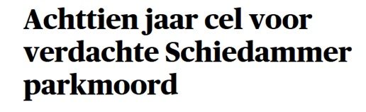 Krantenkop schiedammer